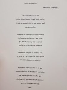 poesía matemática